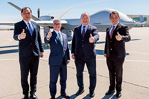 MQ-9B無人機首批2架交機！國防部：分年到位 強化空中偵蒐戰力