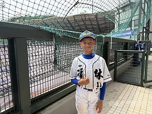 游日誠自信腳程最快　謝國城盃少棒敲長打