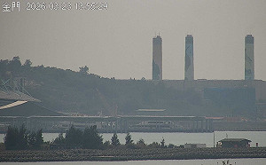 中國汙染物飄散台灣、離島上空   環境部：27日開始轉好