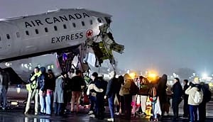 航管在幹嘛? 紐約機場一日2連撞 一機先撞消防車死傷慘 第二機又撞救援車