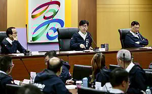 柯志恩發表願景政見    陳其邁：候選人提政策牛肉是好事