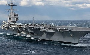 （影）福特號航母停擺！廁所壞又失火 將抵希臘維修14月 「這船」急奔中東