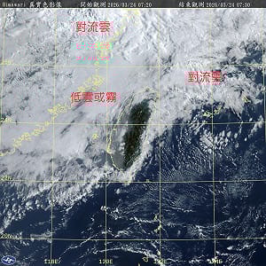 為什麼雨就是下不來？鄭明典曬一圖揭真相：對流雲全被高壓擋下