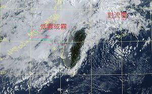 為什麼雨就是下不來？鄭明典曬一圖揭真相：對流雲全被高壓擋下