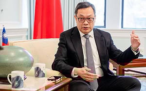 接受《華爾街日報》專訪   陳明祺：台灣3面向強化嚇阻能力 