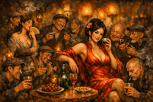 回文詩》 春夢不了時