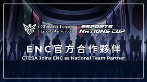 ENC電競賽夥伴出爐！CTESA電競協會組建中華代表隊爭取榮耀