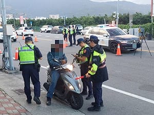 無照駕駛每天4、5件　台東警29日到31日加強取締