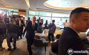 朱立倫餐敘藍委 韓國瑜意外現身、徐巧芯不缺席了 