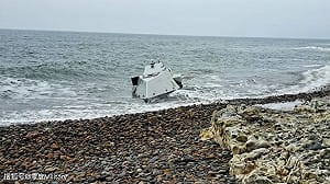 新公害！搭載活性彈頭美國無人艇擱淺土耳其黑海岸際  