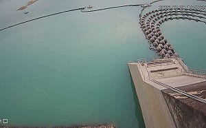 缺水警訊？南化水庫水位低於170米 「壩頂取水管線」預防性卸除