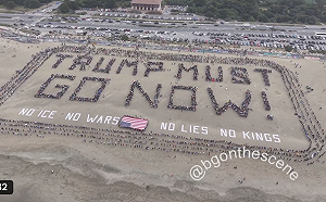 川普內憂外患！「無王日」抗議席捲全美  數百萬人上街反川普爆發衝突 