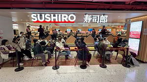 日料壽司郎在中國火熱  折射政治與消費反差