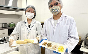 中山醫大研發「高纖低糖潤餅」 熱量砍半、營養翻倍