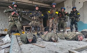 (影) 俄「假旗行動」滲透兵被俘虜! 烏軍扎波羅熱、萊曼雙線大突襲