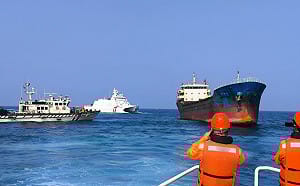 政治操弄故意破壞我海纜的《宏泰58》？海巡署：操作跨境鎮壓