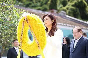 鄭麗文訪中鄭習會前赴慈湖獻花！他吐槽：蔣中正會氣到寧可入土為安