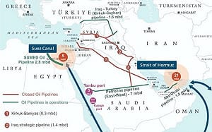 這樣就不怕伊朗了? 荷姆茲遭封鎖 海灣國家擬打造新輸油管 紅海石油港又挨轟