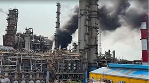 中油大林廠火警冒濃煙   陳麗娜痛批工安承諾又跳票 