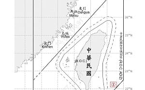 國防部：昨共機2架次、共艦7艘擾台
