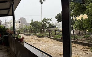 暴雨狂炸苗栗一夜！長春地下道封閉　