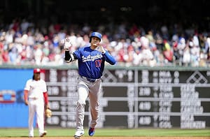 MLB大谷翔平首轟敲3分砲　道奇13比6轟垮國民