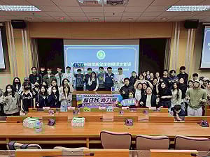 關心外籍生在台安全 台中移民署第二服務站深入校園 宣導防詐騙與在台法規