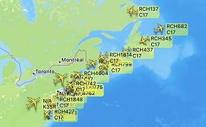 美軍C-17大規模橫越大西洋?軍事專家:空中補給走廊成形 戰事恐再升級