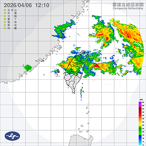 雨神最後一擊！鋒面夾雷雨襲台3天 4/9起全台放晴一週