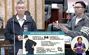 評新防彈背心硬如「龜殼」   黃文益促高市警局向中央反映改善