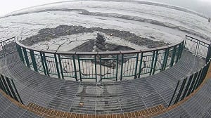 日月潭水情露曙光！九蛙疊像「濕身」喜迎春雨 水位回升至742公尺