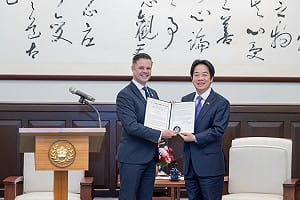 賴清德談台美加強合作  美眾議員：全球自由與台灣未來緊密相關