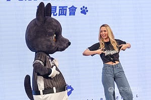 費柴德妻韓納談對台灣印象　盼應援文化帶到美國