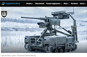 烏克蘭部隊使用機器人大幅成長　在前線執行作戰和後勤支援任務