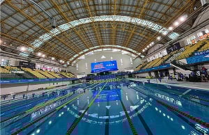 高雄國際池水質變異引關注  衛生局稱業務管轄權在運發局