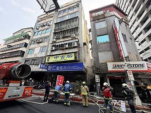 北市新生北路地下室火警撲滅　無人傷亡持續排煙