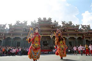 林口子弟戲文化節登場 朱立倫：將百年文化精隨傳承