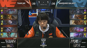 英雄聯盟世界賽》四強賽BO5  SSG再下一城二連勝聽牌