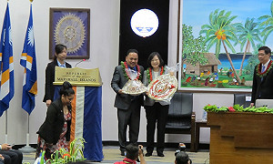 小英出訪南島》馬紹爾送大禮  總統宣布南太6邦交將免簽