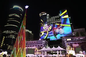 新北耶誕城11/24開城 360度光雕投影再升級