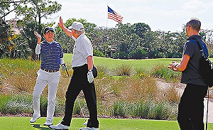 劉黎兒觀點》犧牲不輸戴資穎  松山英樹被陪川普安倍打球放棄奪冠機會