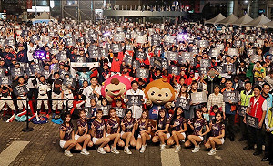 歡慶Lamigo總冠軍  鄭文燦：桃園棒球場施作LED記分板