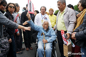 百歲生日會！史明希望蔡英文帶領台灣人作主來努力