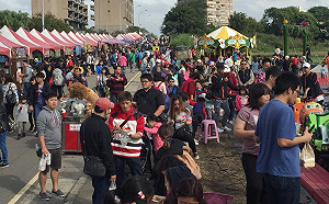 花海、人潮滿滿滿！花彩節週末吸29萬人賞花