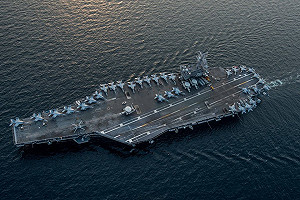 警告金正恩 美航母群今起與南韓聯合軍演