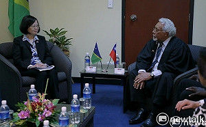 蔡英文：以台灣能力  可以創造屬我們在國際社會「藍海」