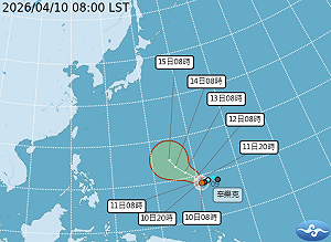 4月颱「辛樂克」生成！預估路徑「大迴轉」 規模上看強颱等級 