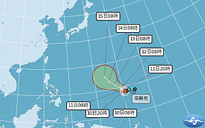 4月颱「辛樂克」生成！預估路徑「大迴轉」 規模上看強颱等級 