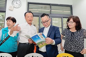 (影)宣布參選基隆市長第100天  童子瑋端育兒「生托養學」政見