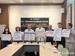 公督盟公布上會期立委評鑑結果  口頭質詢倒數十名都是在野黨